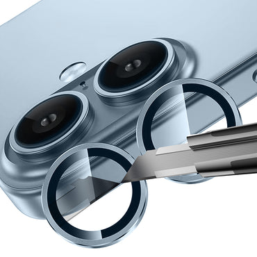 Apple iPhone 17 Zore Micro Camera Lens Protector Silver 