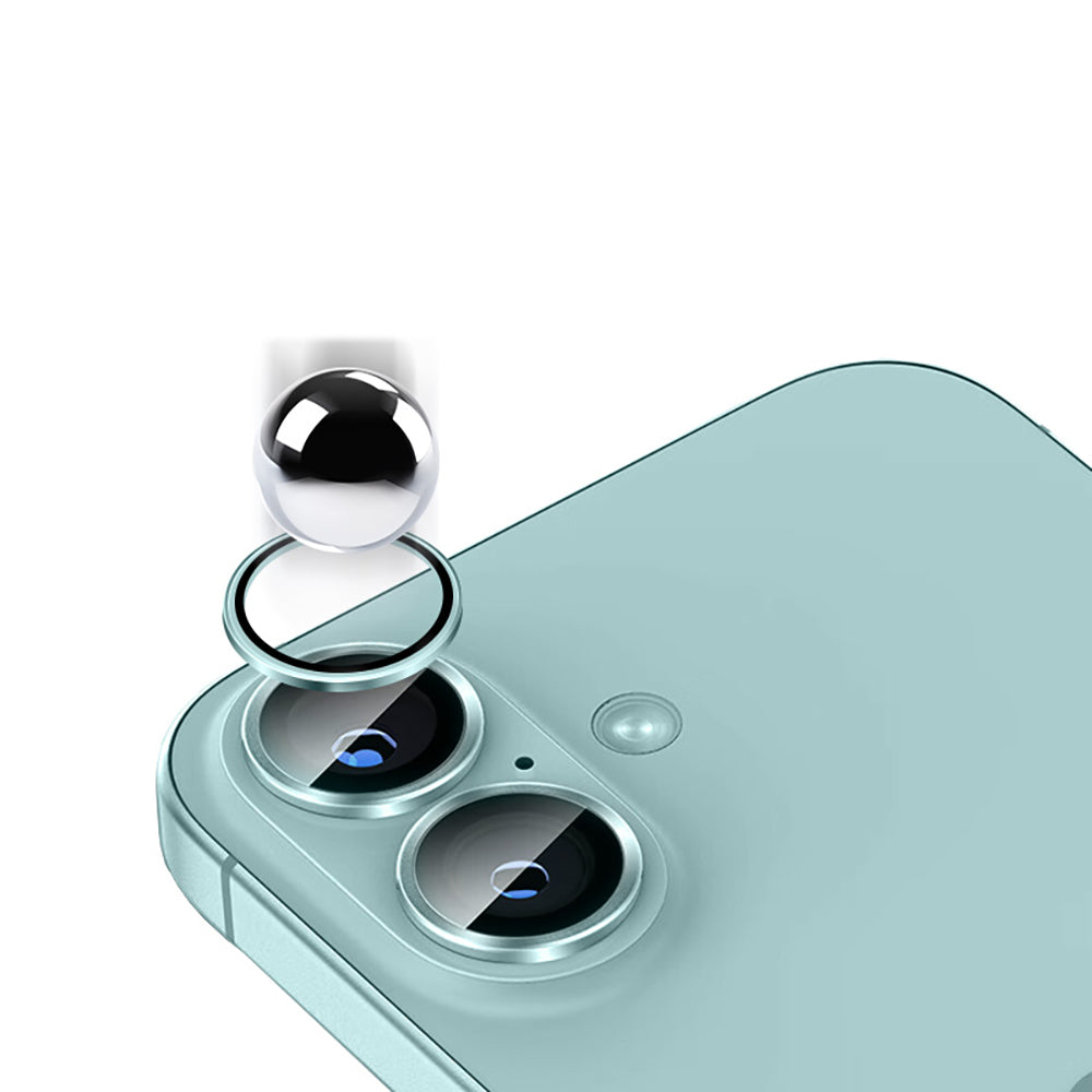 Apple iPhone 17 Zore Micro Camera Lens Protector Light Blue 