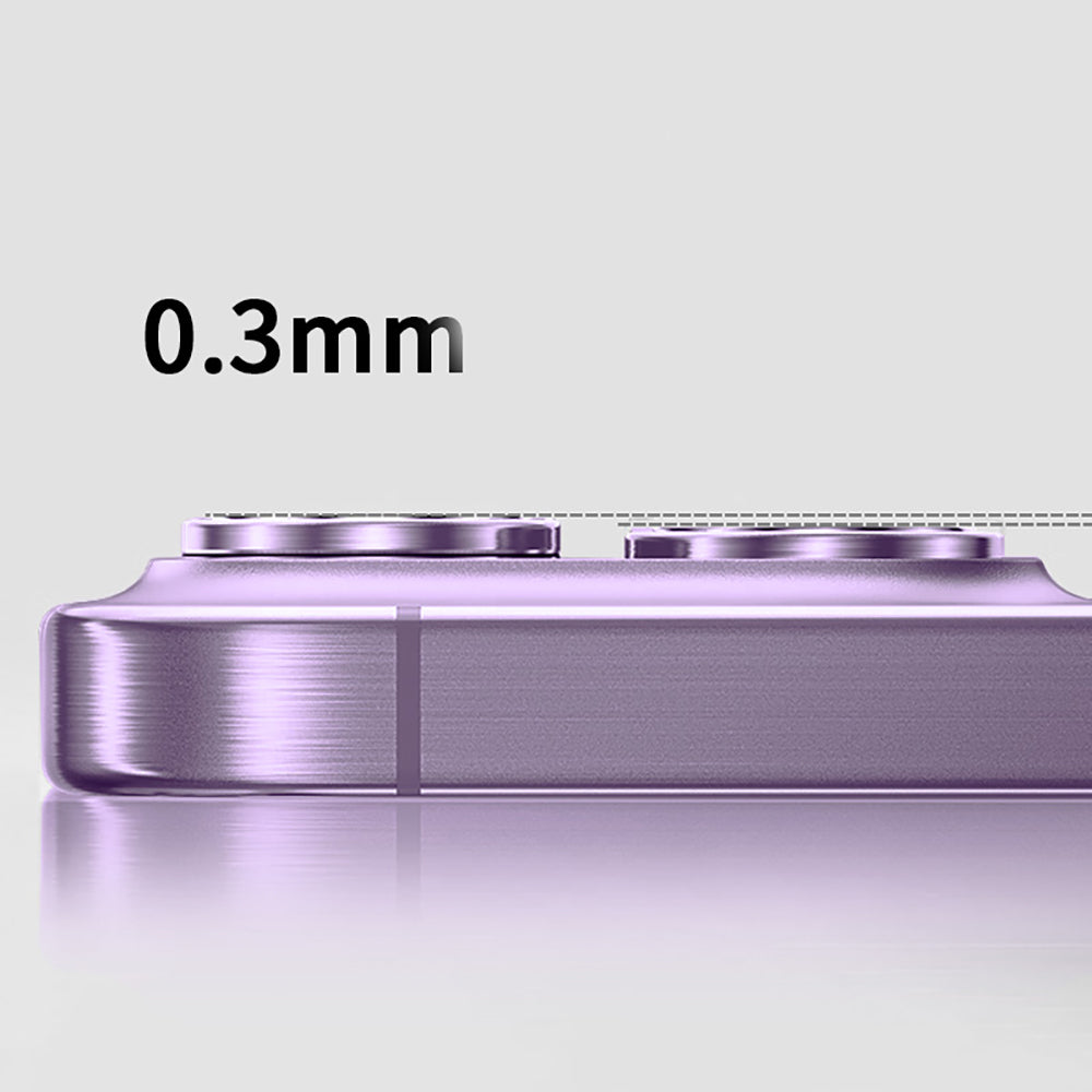 Apple iPhone 17 Zore Micro Camera Lens Protector Light Purple 