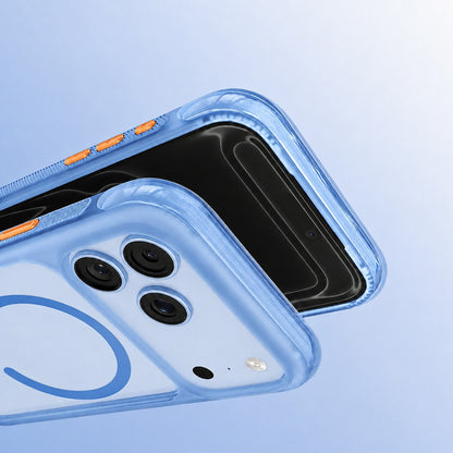 Apple iPhone 18 Pro Kılıf M-safe Şarj Özellikli Airbag Tasarımlı Mutural Air Shield Serisi Kapak