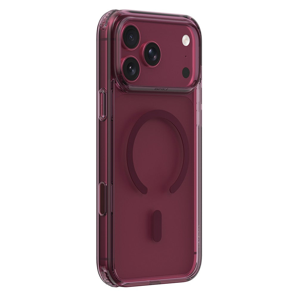 Apple iPhone 18 Pro Kılıf M-Safe Şarj Özellikli Raptic Air Clear Serisi Airbagli Kapak