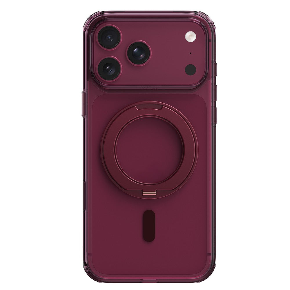 Apple iPhone 18 Pro Kılıf M-safe Şarj Özellikli Raptic Air Stand Serisi Arka Yüzey Standlı Kapak