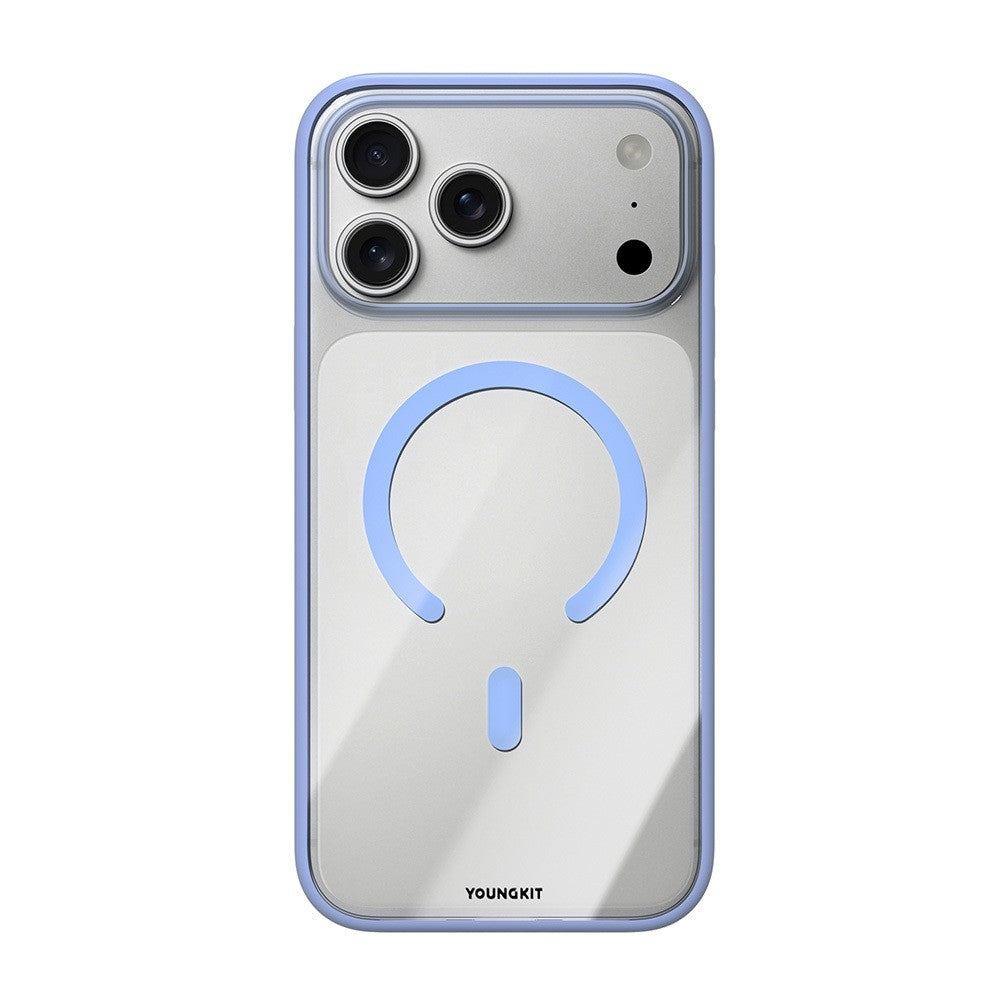 Apple iPhone 18 Pro Kılıf M-safe Şarj Özellikli Youngkit Clear Serisi Kapak