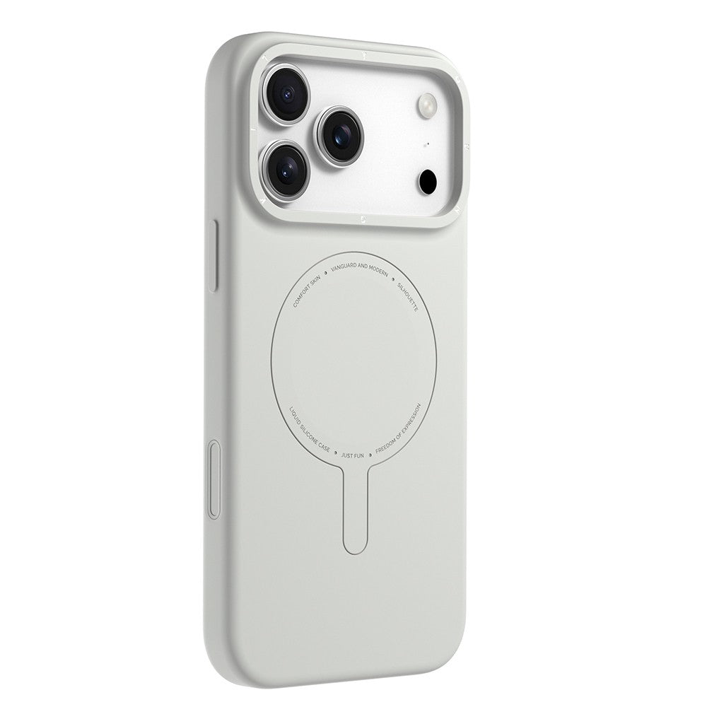 Apple iPhone 18 Pro Kılıf M-Safe Şarj Özellikli Youngkit Morandi Serisi Kapak
