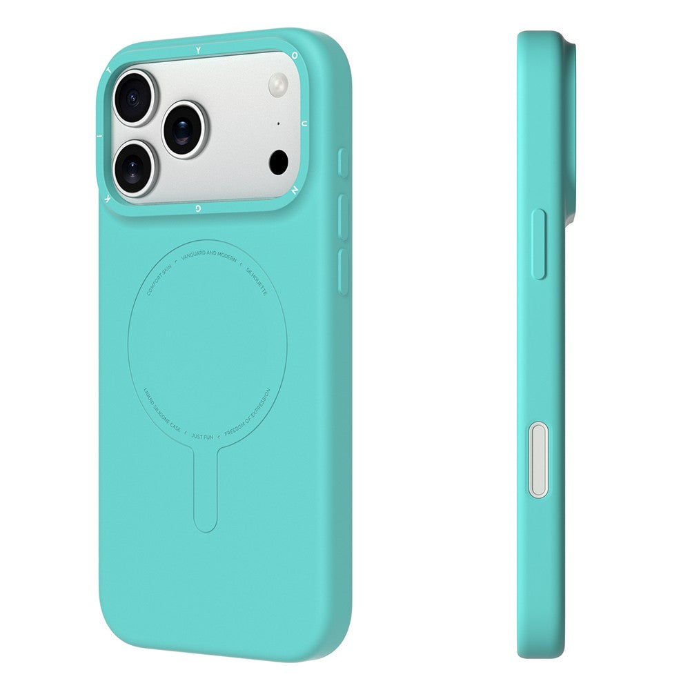 Apple iPhone 18 Pro Kılıf M-Safe Şarj Özellikli Youngkit Morandi Serisi Kapak