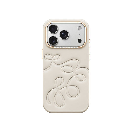 Apple iPhone 18 Pro Kılıf Oyma Desenli Arka Yüzey Coehl Cloude Kapak