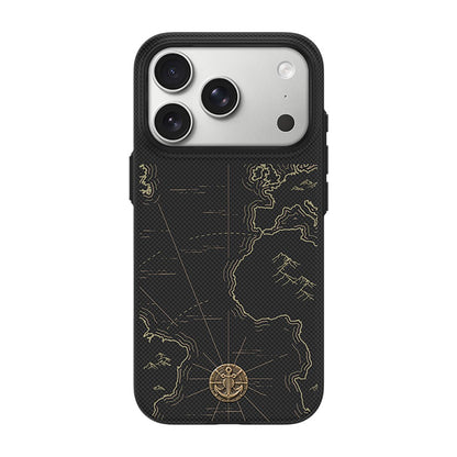 Apple iPhone 18 Pro Max Kılıf M-safe Şarj Özellikli Karbon Fiber Tasarımlı Benks ArmorEdge Air Navigator Kevlar Kapak