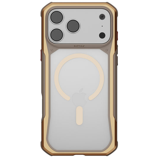 Apple iPhone 18 Pro Max Kılıf M-Safe Şarj Özellikli Raptic Shield Evo Serisi Airbagli Kapak