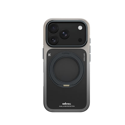 Apple iPhone 18 Pro Max Kılıf M-safe Şarj Özellikli Sert PC Wlons Arvox Standlı Kapak