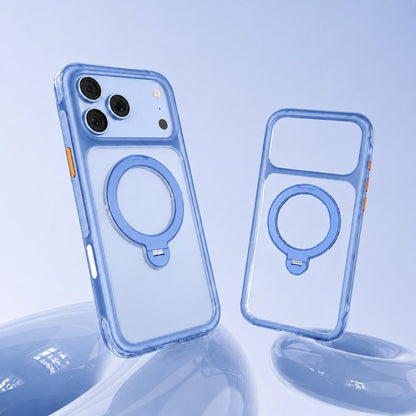 Apple iPhone 18 Pro Max Kılıf M-safe Şarj Özellikli Standlı Airbag Tasarımlı Mutural Air Shield Serisi Kapak