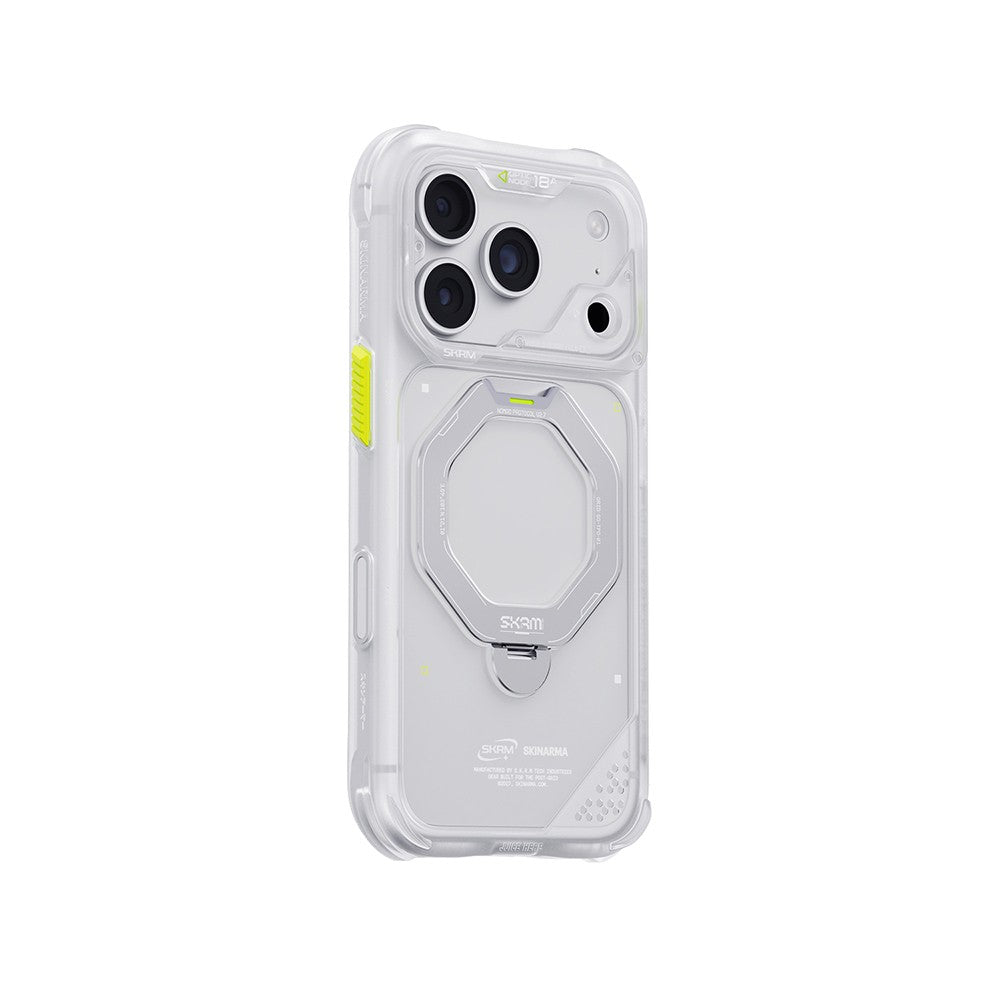 Apple iPhone 18 Pro Max Kılıf M-safe Şarj Özellikli Standlı Skinarma Saturn Kapak