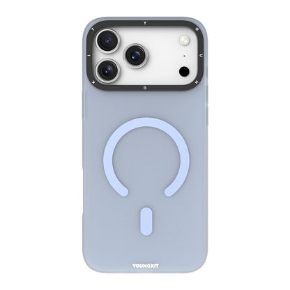 Apple iPhone 18 Pro Max Kılıf M-safe Şarj Özellikli Youngkit Hidden Sand Serisi Kapak