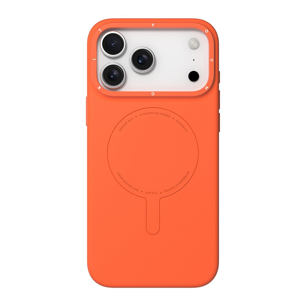 Apple iPhone 18 Pro Max Kılıf M-Safe Şarj Özellikli Youngkit Morandi Serisi Kapak