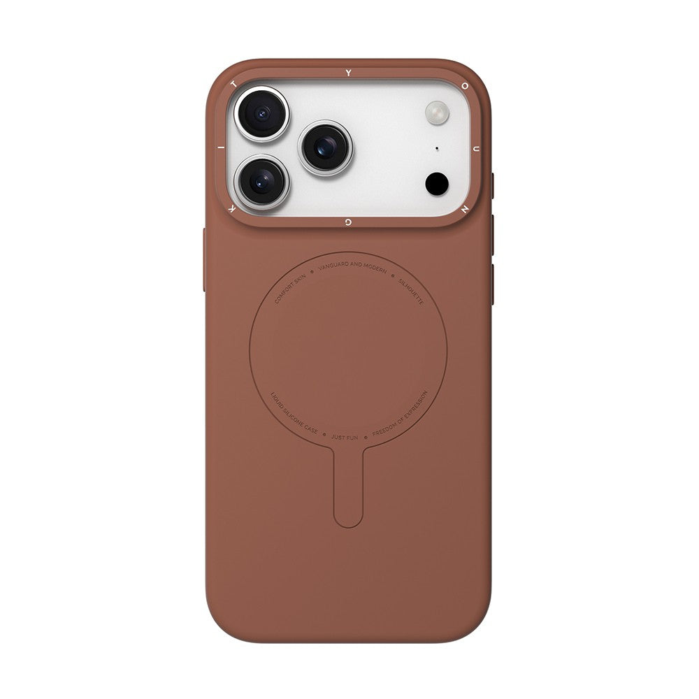 Apple iPhone 18 Pro Max Kılıf M-Safe Şarj Özellikli Youngkit Morandi Serisi Kapak