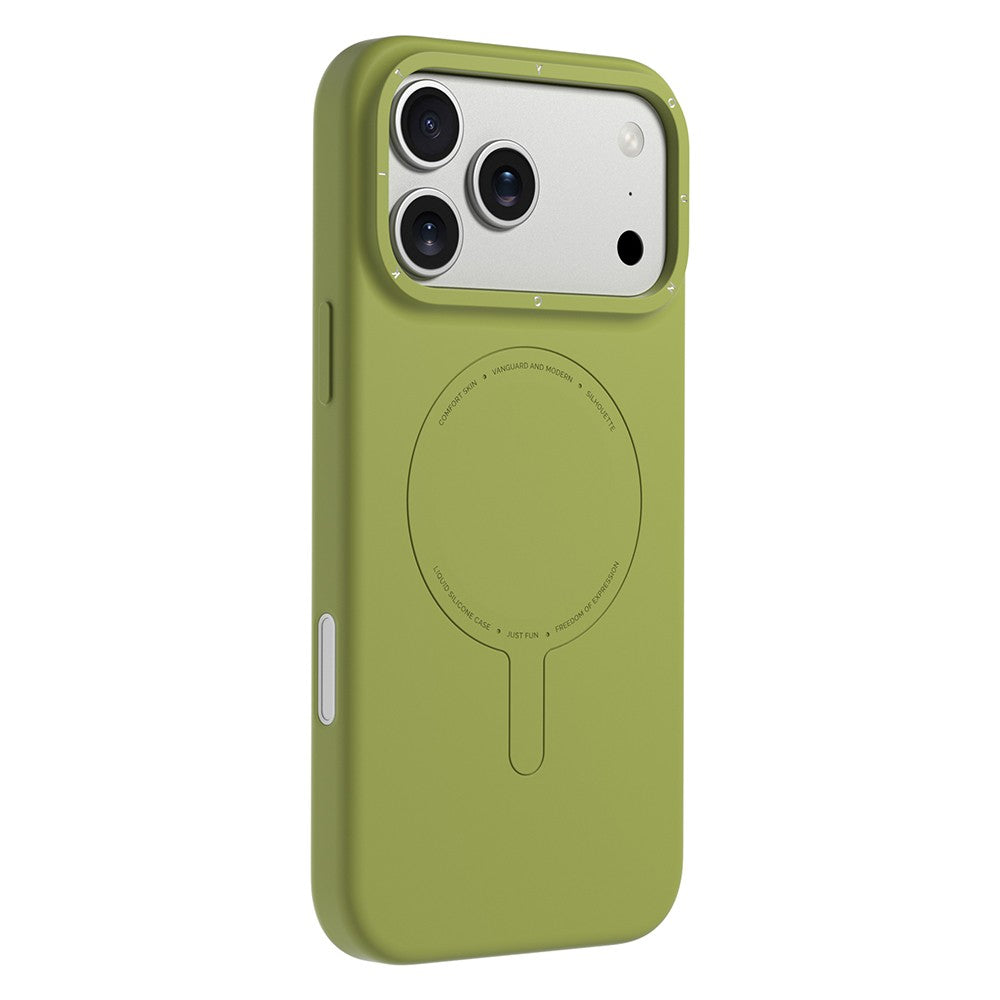 Apple iPhone 18 Pro Max Kılıf M-Safe Şarj Özellikli Youngkit Morandi Serisi Kapak