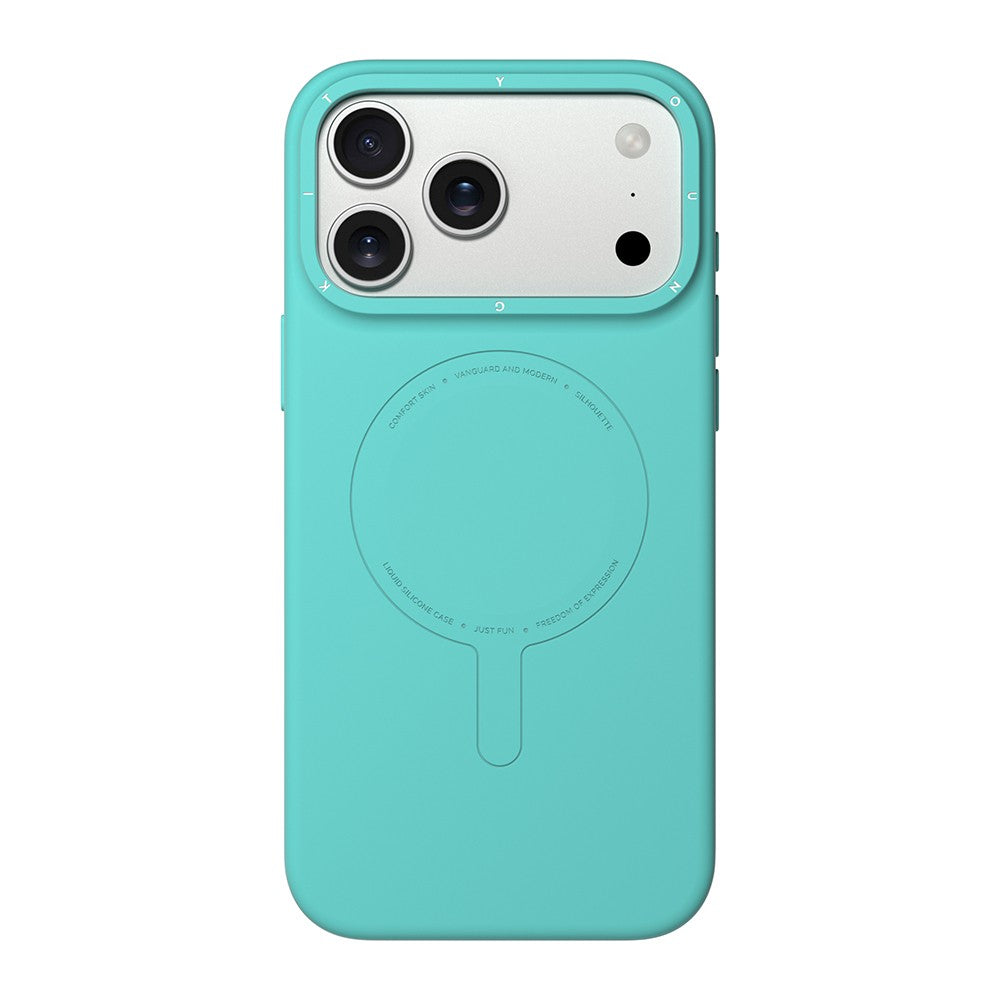 Apple iPhone 18 Pro Max Kılıf M-Safe Şarj Özellikli Youngkit Morandi Serisi Kapak