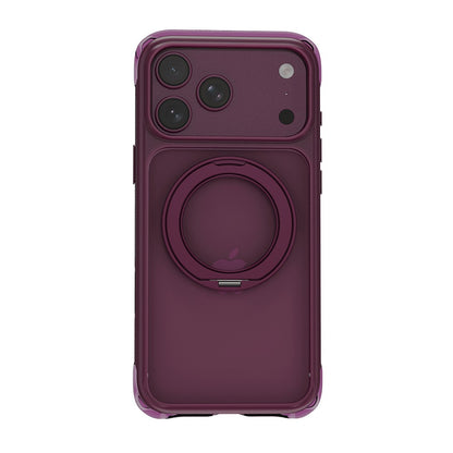 Apple iPhone 18 Pro Max Kılıf Wiwu AG-203 AeroGuard Ultra Serisi M-safe Şarj Özellikli Airbag Tasarımlı Standlı Kapak