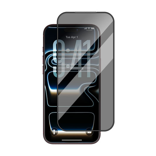 Apple iPhone 18 Pro Wiwu GT-015 Özellikli Çok Katmanlı Temperli iPrivacy Cam Ekran Koruyucu 10'lu Paket