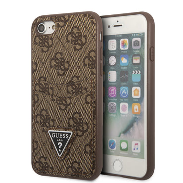 Apple iPhone 7 Case GUESS Double Card Holder Cover Brown