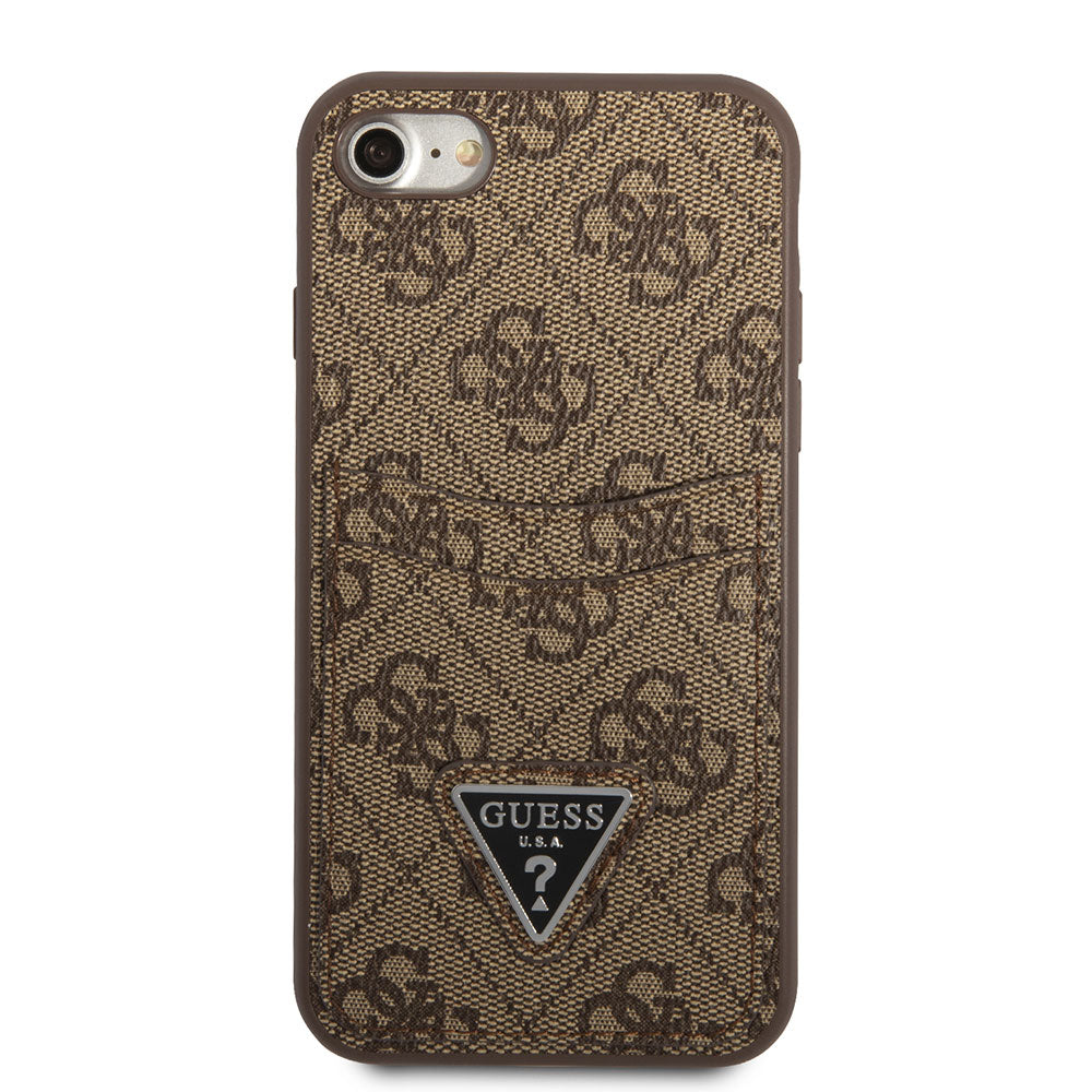 Apple iPhone 7 Case GUESS Double Card Holder Cover Black