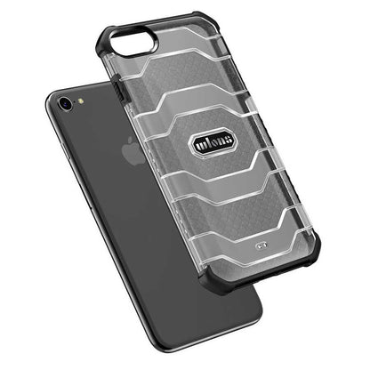 Apple iPhone 7 Kılıf Wlons Mit Kapak Lacivert