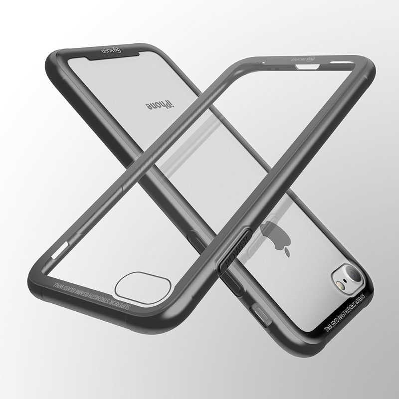 Apple iPhone 7 Case Roar Glassoul Airframe Cover Gray