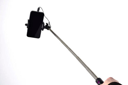 Apple iPhone 7 özel Selfie Çubuğu H520 Siyah