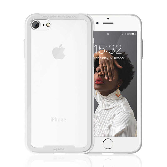 Apple iPhone 8 Case Roar Glassoul Airframe Cover White