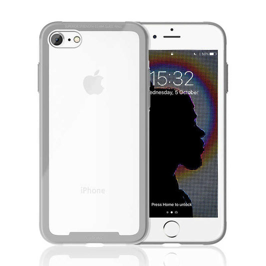 Apple iPhone 8 Case Roar Glassoul Airframe Cover Gray