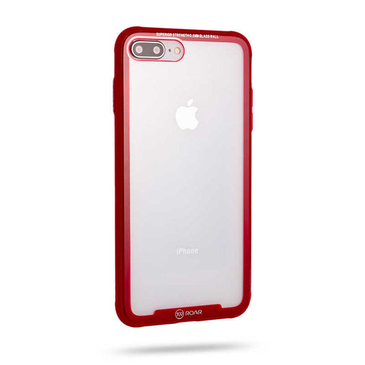Apple iPhone 8 Plus Case Roar Glassoul Airframe Cover Red