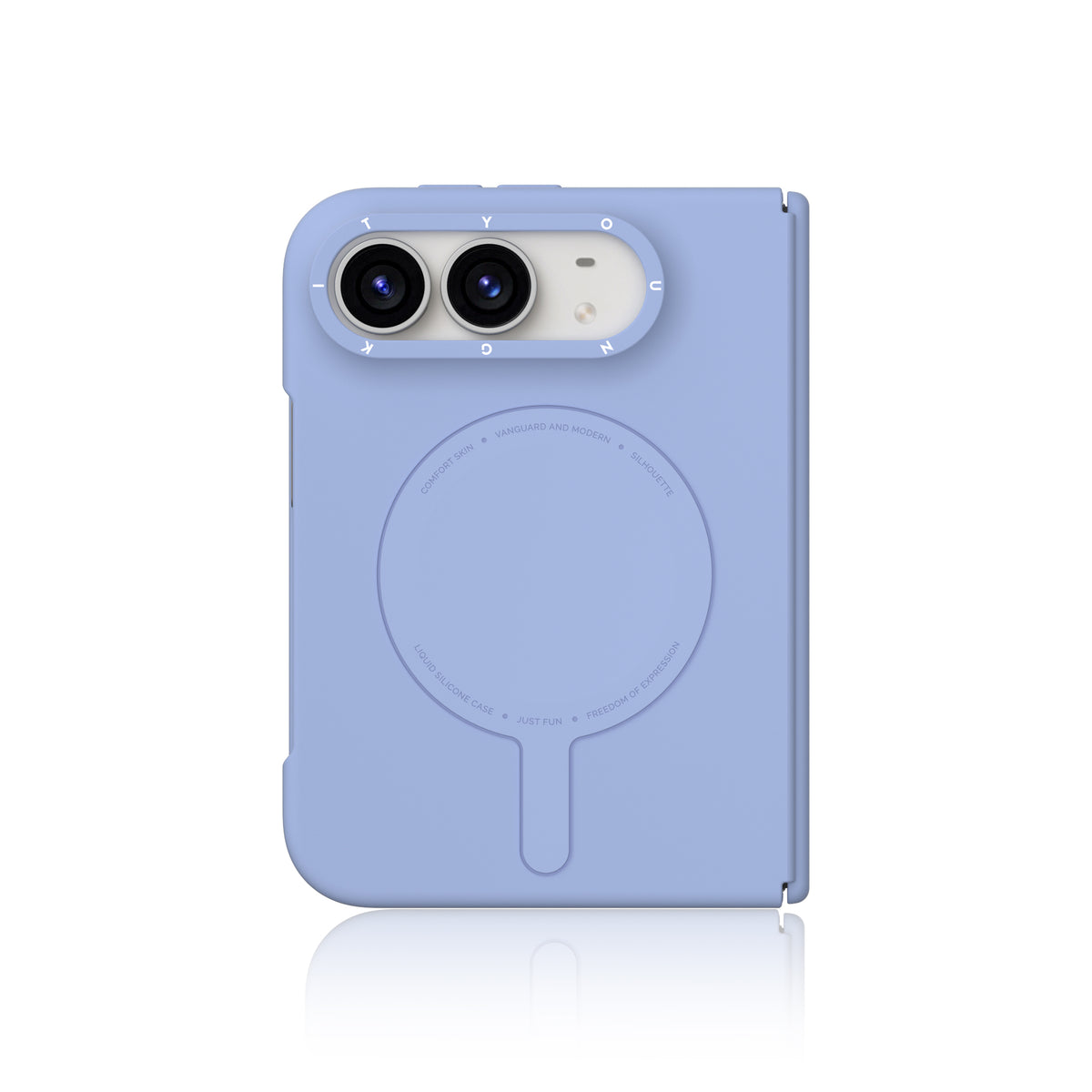 Apple iPhone Duo Kılıf M-Safe Şarj Özellikli Youngkit Morandi Serisi Kapak