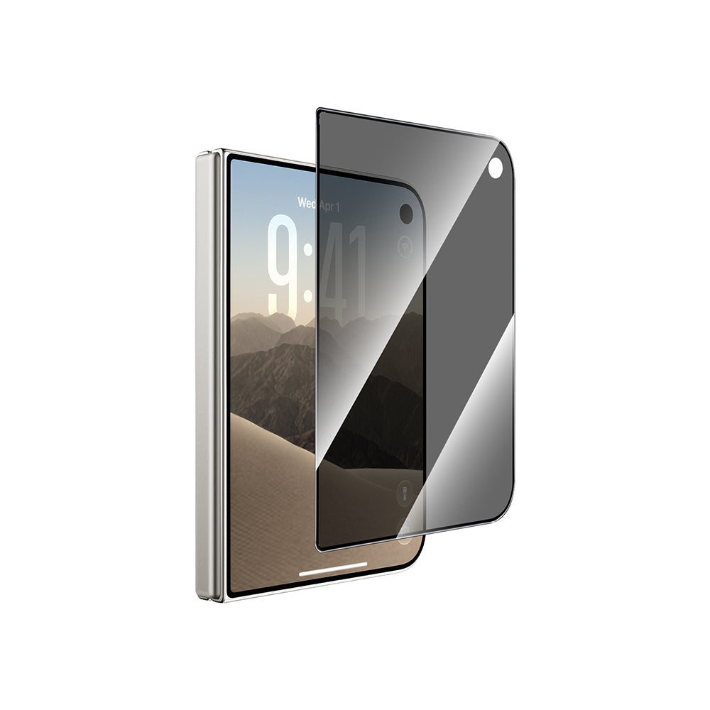 Apple iPhone Duo Wiwu GT-034 Glass Ultra Privacy Serisi 3D Hayalet Ekran Koruyucu Cam + Kolay Uygulama Aparatı