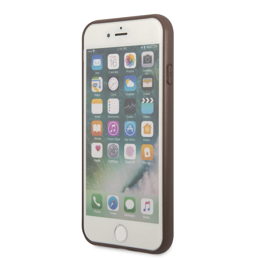 Apple iPhone SE 2020 Case GUESS Double Card Holder Cover Black