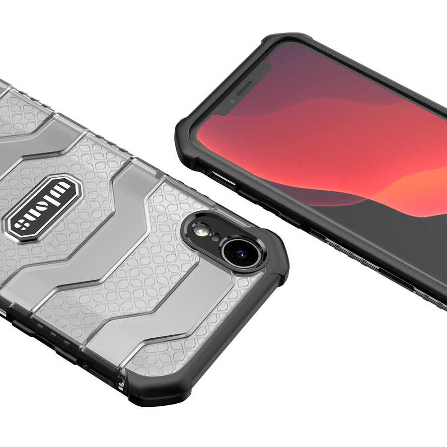 Apple iPhone XR 6.1 Kılıf Wlons Mit Kapak Lacivert