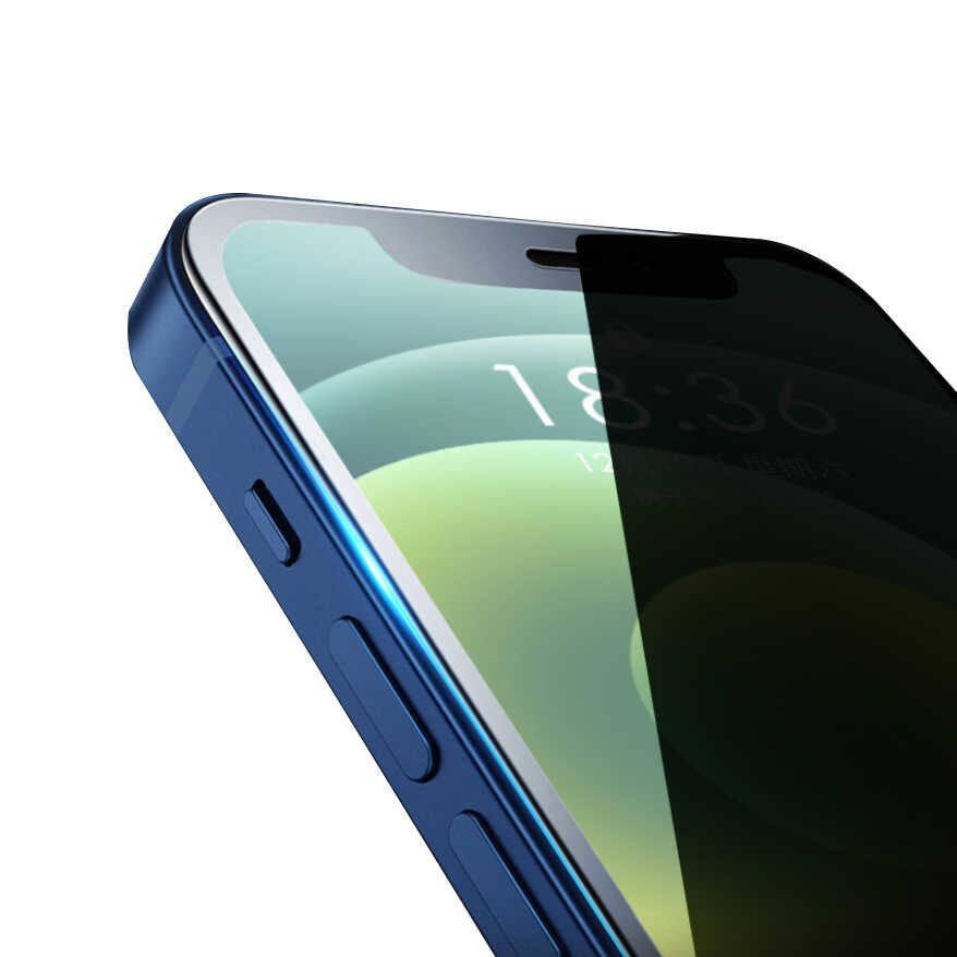 Apple iPhone XR 6.1 Wiwu iPrivacy HD Anti-Peep Screen Protector Black