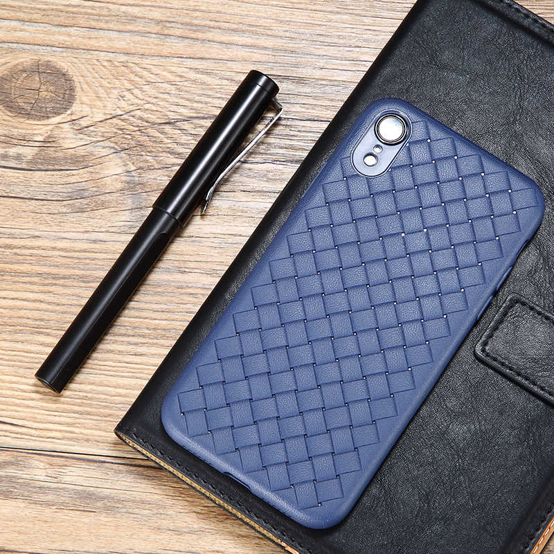 Apple iPhone XR Case Benks Weavelt TPU Protective Cover Black