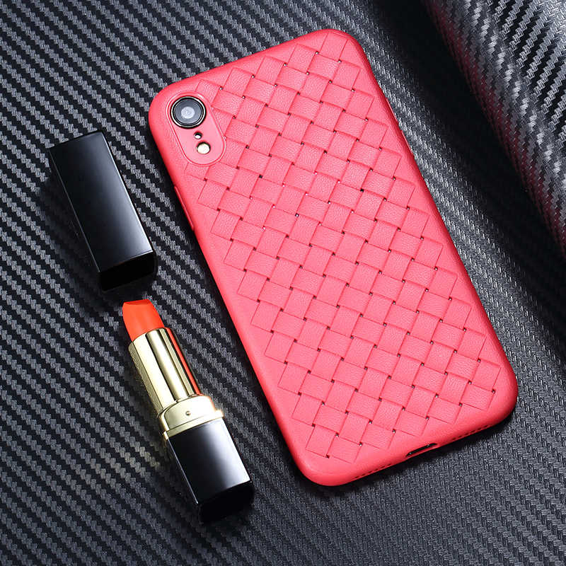 Apple iPhone XR Case Benks Weavelt TPU Protective Cover Black