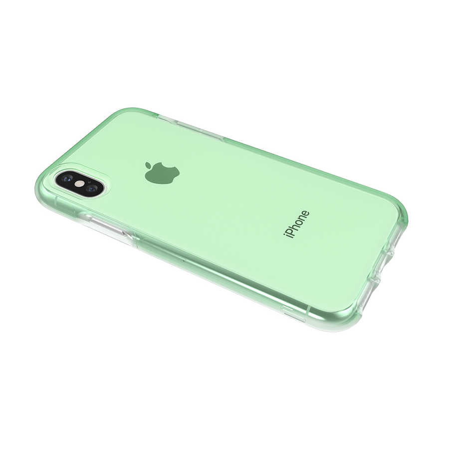 Apple iPhone XS 5.8 UR Ice Cube Cover Green