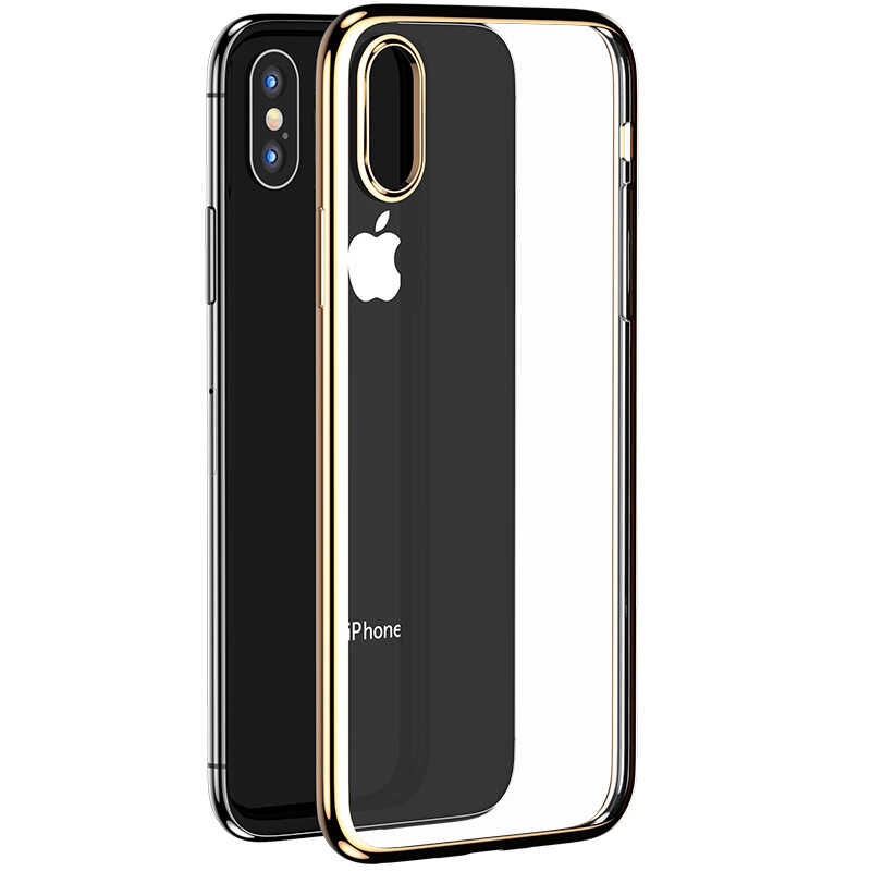 Apple iPhone XS Max 6.5 Benks Magic Glitz Ultra-Thin Transparent Protective Soft Cover Purple