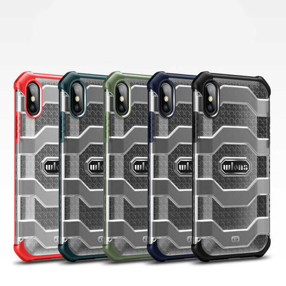 Apple iPhone XS Max 6.5 Kılıf Wlons Mit Kapak Koyu Yeşil