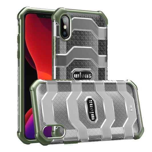 Apple iPhone XS Max 6.5 Kılıf Wlons Mit Kapak Yeşil