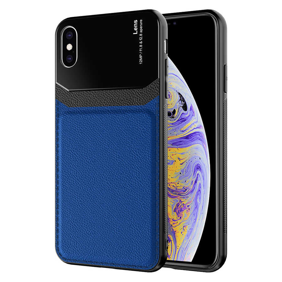 Apple iPhone XS Max 6.5 Kılıf Zore Emiks Kapak