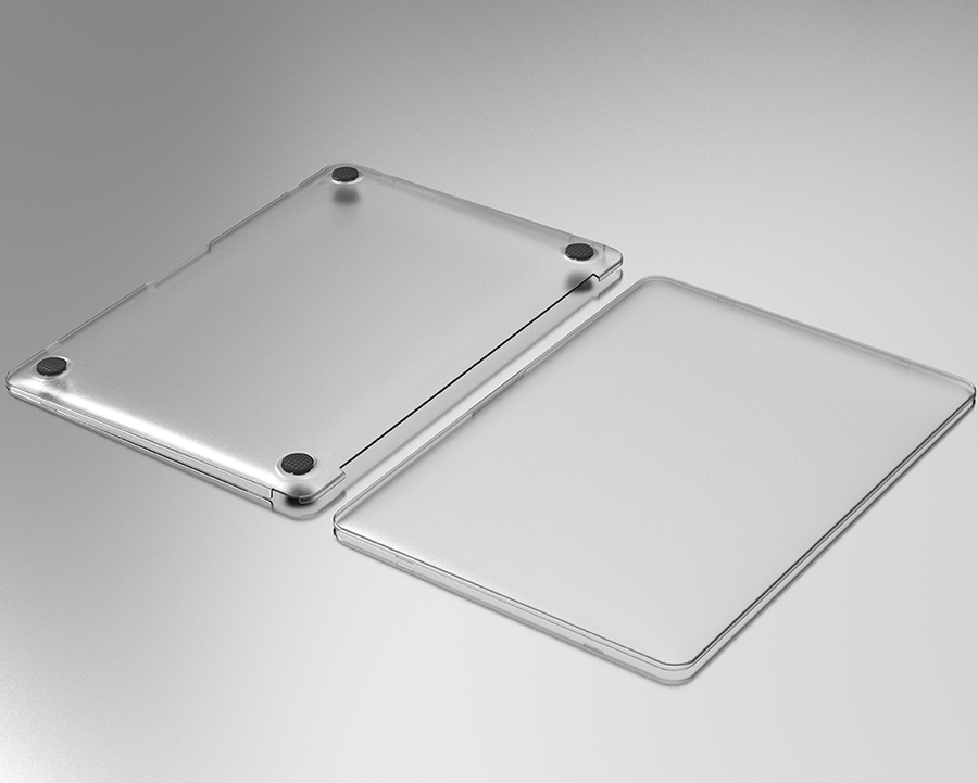 Apple Macbook 13.6&prime; Air M3 A3113 Wiwu Macbook iShield Hard Shell Kapak Siyah