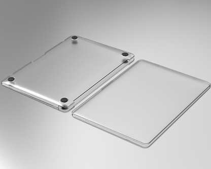 Apple Macbook 13.6&prime; Air M3 A3113 Wiwu Macbook iShield Hard Shell Kapak Beyaz