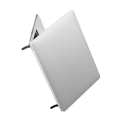 Apple Macbook 13.6&quot; Air M3 A3113 Wiwu Macbook iShield Standlı Shield Kapak Beyaz