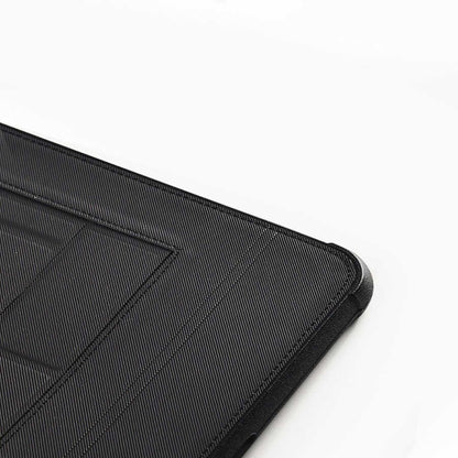 Apple Macbook 16.2' 2021 Wiwu Defender Stand Case Taşınabilir Standlı Magnetik PU Laptop Çantası Siyah