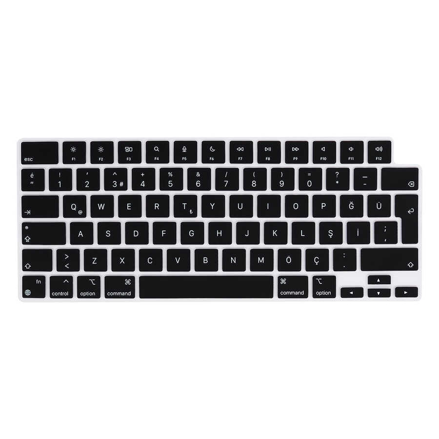 Apple Macbook Pro 14.2 2023 A2779 Zore Klavye Koruyucu Silikon Ped