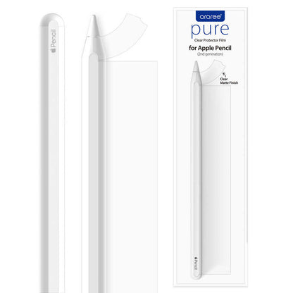 Apple Pencil Araree Pure Clear Dokunmatik Kalem Yüzey Koruyucu Renksiz
