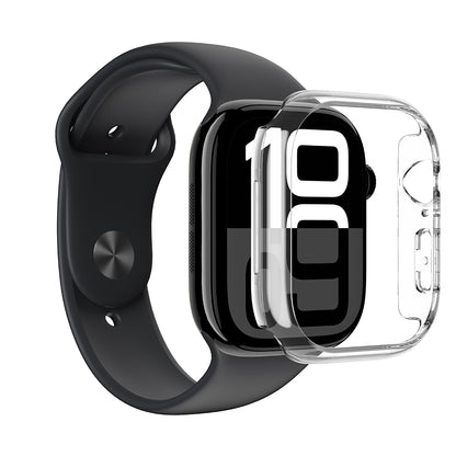 Apple Watch 10 42mm Amazingthing Radix Minimal FrameLite Sert PC Kasa Koruyucu Şeffaf