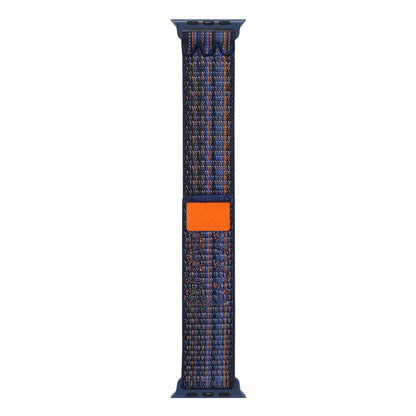 Apple Watch 10 42mm KRD-91 Hasır Kordon Strap Kayış Mavi